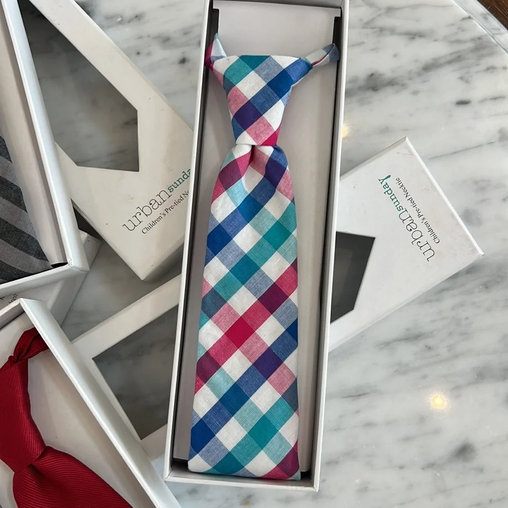 New Urban Sunday Boys Long Ties Multiple Choices